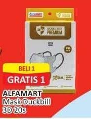 Promo Harga ALFAMART Masker Duckbill 3D 20 pcs - Alfamart