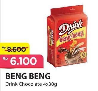 Promo Harga Beng-beng Drink per 4 sachet 30 gr - Alfamart