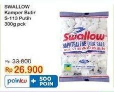 Promo Harga Swallow Naphthalene Disk Ball S-113 300 gr - Indomaret