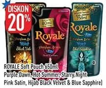 Promo Harga So Klin Royale Parfum Collection Purple Dawn, Hot Summer, Starry Night, Pink Satin, Black Velvet, Blue Sapphire 650 ml - Hypermart