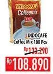 Promo Harga Indocafe Coffeemix 3in1 per 100 sachet 20 gr - Hypermart