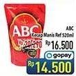 Promo Harga ABC Kecap Manis 520 ml - Hypermart