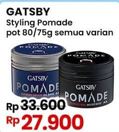 Promo Harga Gatsby Styling Pomade All Variants 75 gr - Indomaret