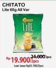 Promo Harga Chitato Lite Snack Potato Chips All Variants 68 gr - Alfamart