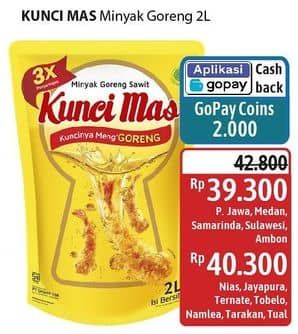 Promo Harga Kunci Mas Minyak Goreng 2000 ml - Alfamidi