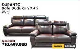 Promo Harga Courts Duranto Sofa Dudukan 3 + 2 | PVC  - COURTS