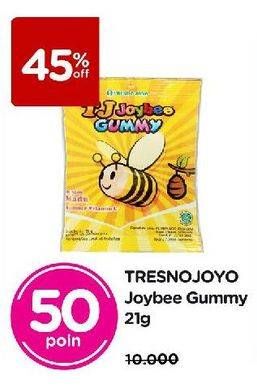 Promo Harga Tresno Joyo Joybee Gummy 21 gr - Watsons