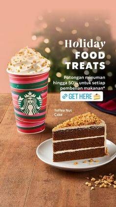Promo Harga Holiday Food Treats  - Starbucks