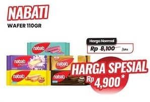 Promo Harga Nabati Wafer 110 gr - Carrefour