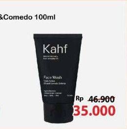 Promo Harga Kahf Face Wash Triple Action Oil And Comedo Defense 100 ml - Alfamart