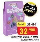 Promo Harga Yummy Bites Beberoll Blueberry, Cheese 40 gr - Superindo