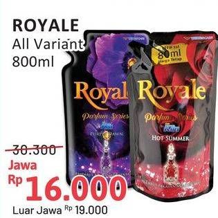 Promo Harga So Klin Royale Parfum Collection All Variants 800 ml - Alfamidi