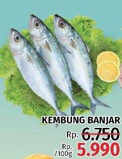 Promo Harga Ikan Kembung Banjar per 100 gr - LotteMart