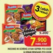 Promo Harga Indomie Hype Abis Ayam Geprek, Kebab Rendang 85 gr - Superindo