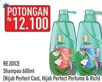 Promo Harga Rejoice Hijab Shampoo Perfect Cool, Perfect Perfume 600 ml - Hypermart