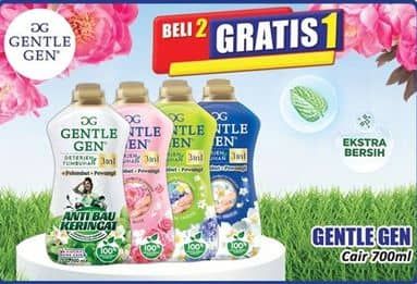 Promo Harga Gentle Gen Deterjen 700 ml - Hari Hari