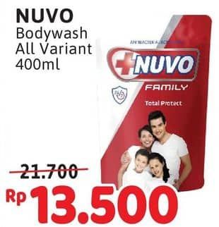 Promo Harga Nuvo Body Wash All Variants 400 ml - Alfamidi