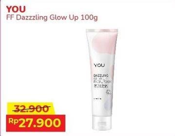 Promo Harga YOU Dazzling Glow Up Facial Foam 100 gr - Alfamart