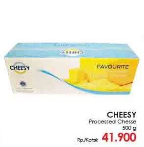 Promo Harga CHESSY Processed Cheese 500 gr - LotteMart