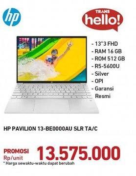 Promo Harga HP Pavilion Aero Laptop 13-be0000AU  - Carrefour