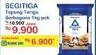 Promo Harga Bogasari Tepung Terigu Segitiga Biru 1000 gr - Indomaret