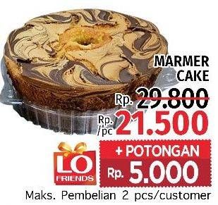 Promo Harga Marmer Cake  - LotteMart