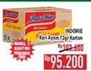 Promo Harga INDOMIE Mi Kuah Kari Ayam per 40 pcs 72 gr - Hypermart