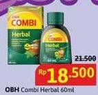 Promo Harga Obh Combi Herbal 60 ml - Alfamidi