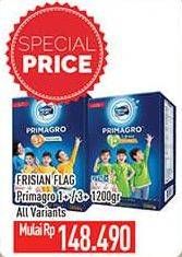 Promo Harga Frisian Flag Primagro 1+/3+ Susu Pertumbuhan  - Hypermart