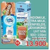 Indomilk/Ultra Milk/Greenfields/Diamond UHT