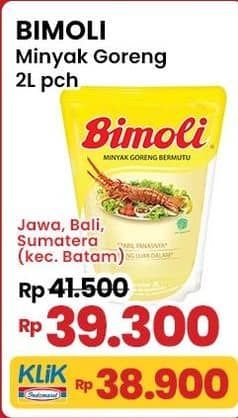 Promo Harga Bimoli Minyak Goreng 2000 ml - Indomaret