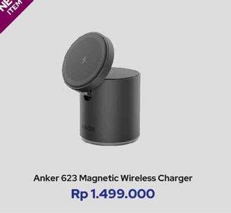 Promo Harga Anker 623 Magnetic Wireless Charger  - iBox