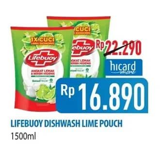 Promo Harga Lifebuoy Pencuci Piring 1500 ml - Hypermart