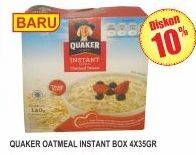 Promo Harga Quaker Oatmeal 4 pcs - Superindo