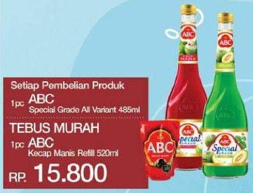 Promo Harga ABC Syrup Special Grade All Variants 485 ml - Yogya