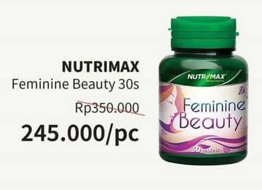 Promo Harga Nutrimax Feminine Beauty 30 pcs - Guardian