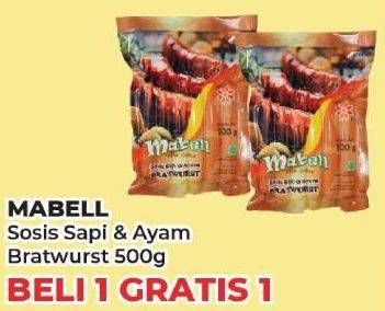 Promo Harga Mabell Sosis Ayam/Sapi  - Yogya