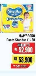 Promo Harga Mamy Poko Pants Xtra Kering XL20 20 pcs - Alfamart