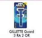 Promo Harga GILLETTE Guard 3  - Alfamart