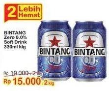 Promo Harga Bintang Zero 330 ml - Indomaret