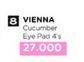 Promo Harga Vienna Eye Pads Cucumber 4 pcs - Watsons