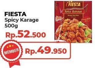 Promo Harga FIESTA Ayam Siap Masak Spicy Karage 500 gr - Yogya