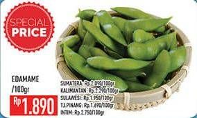 Promo Harga Edamame per 100 gr - Hypermart