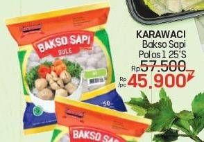 Promo Harga Karawaci Bakso Sapi Sule 25 pcs - LotteMart