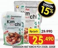 Promo Harga Ommason Mat Kimchi 215 gr - Superindo