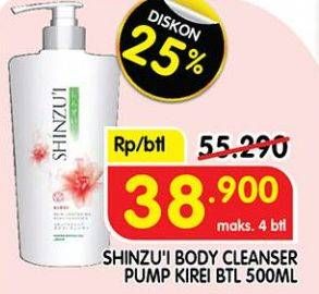 Promo Harga Shinzui Body Cleanser Kirei 500 ml - Superindo