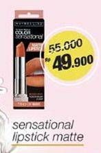 Promo Harga MAYBELLINE Color Sensational Lipstick  - Indomaret