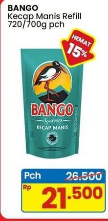 Promo Harga Bango Kecap Manis 700 gr - Indomaret