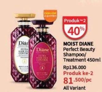 Promo Harga Moist Diane Shampoo/Treatment (Conditioner)   - Guardian