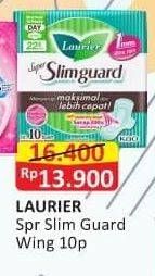 Promo Harga Laurier Super Slimguard Day 22.5 Cm 10 pcs - Alfamart